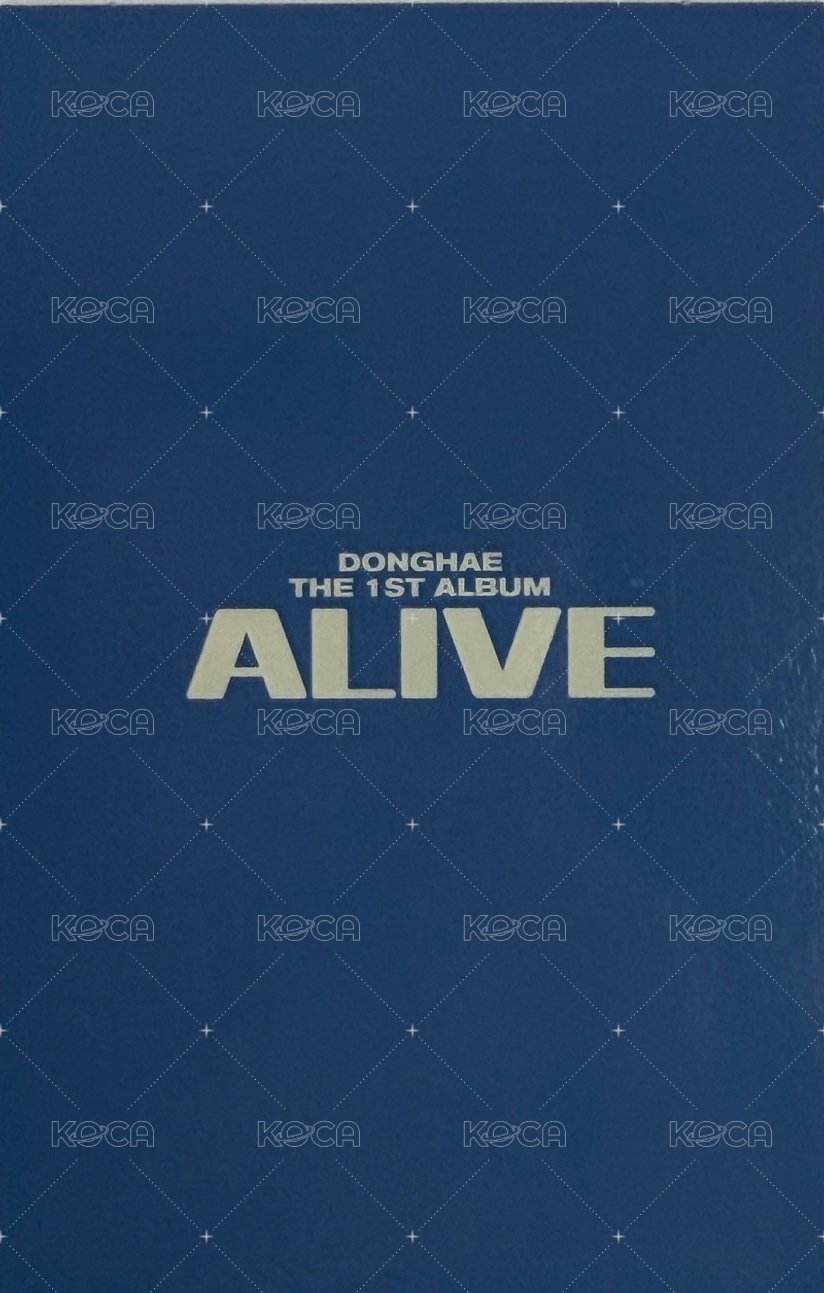1ST ALBUM ALIVE 專輯卡 泡泡浴卡 背面