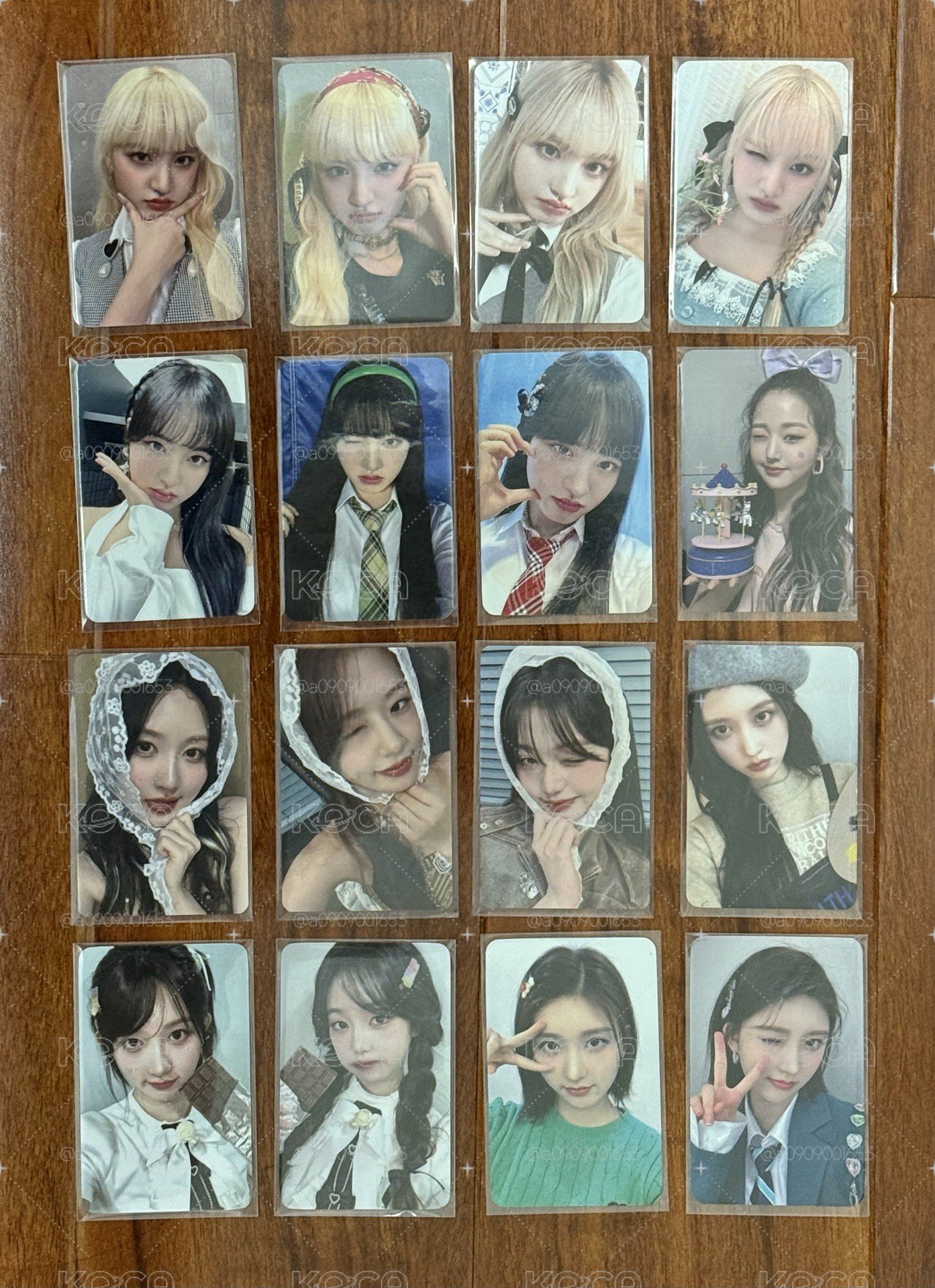 IVE 秋天 兪真 Rei 員瑛 Liz 李瑞 特典 專卡 小卡