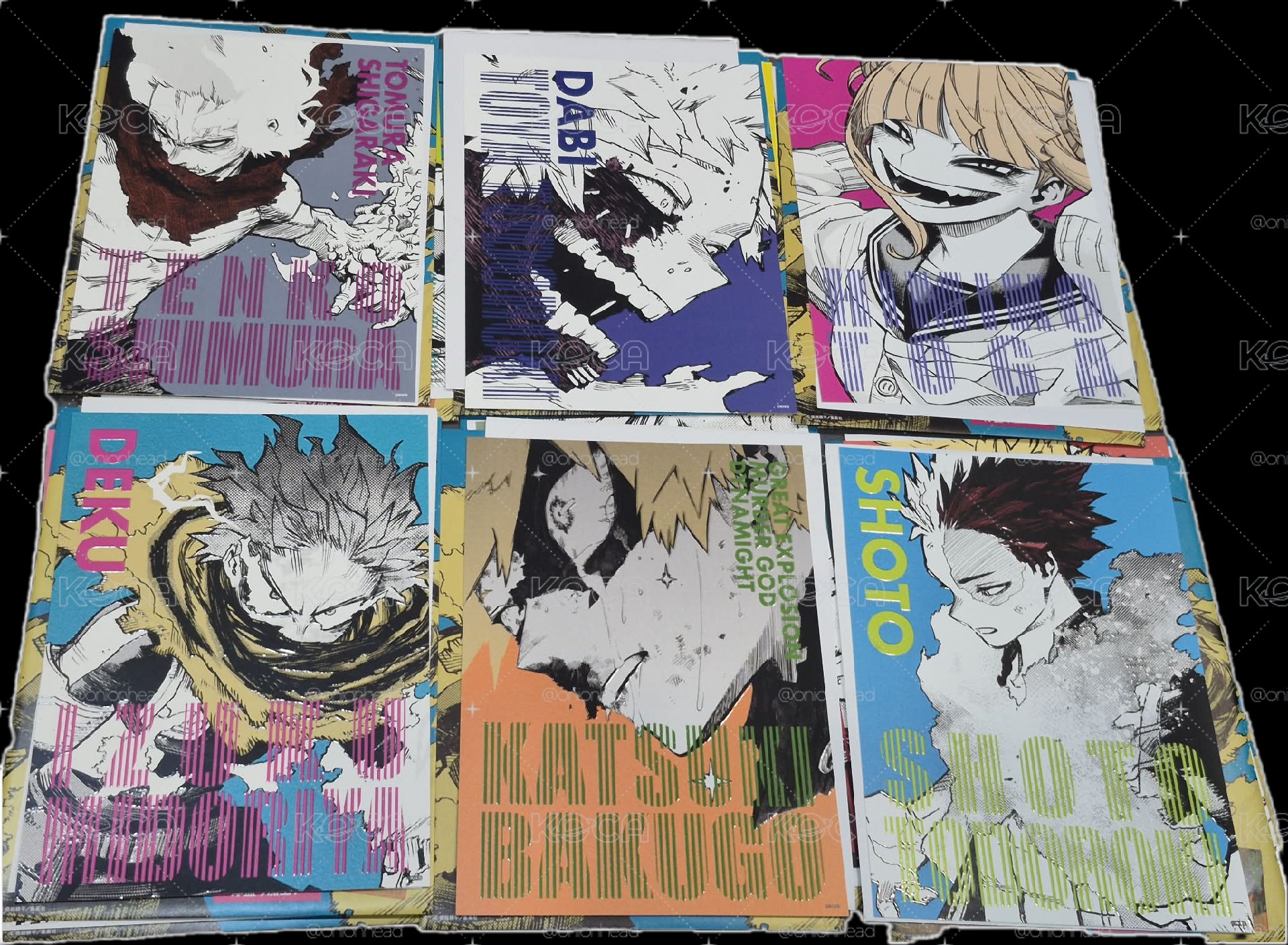 JUMP SHOP 海報 藝術卡 第一彈