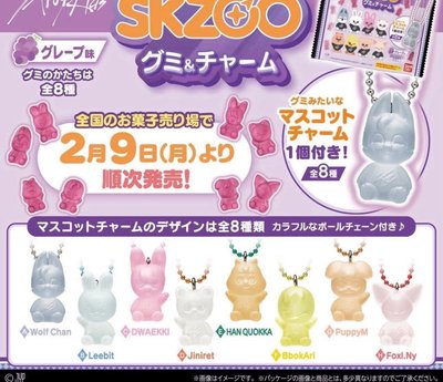 skzoo 軟糖吊飾