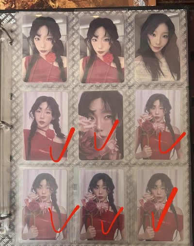 少女時代 太妍 The TENSE 日場 首爾場 隨機卡 演唱會