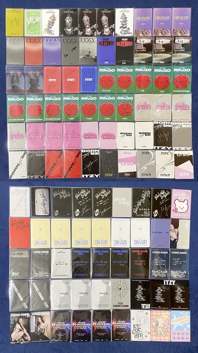 ITZY盤(卡110+專9+周邊3)