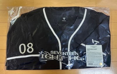 seventeen RH日巡球衣 the 8 小八 全新未拆