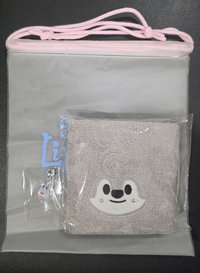 燦毛巾+燦吊飾+束口袋