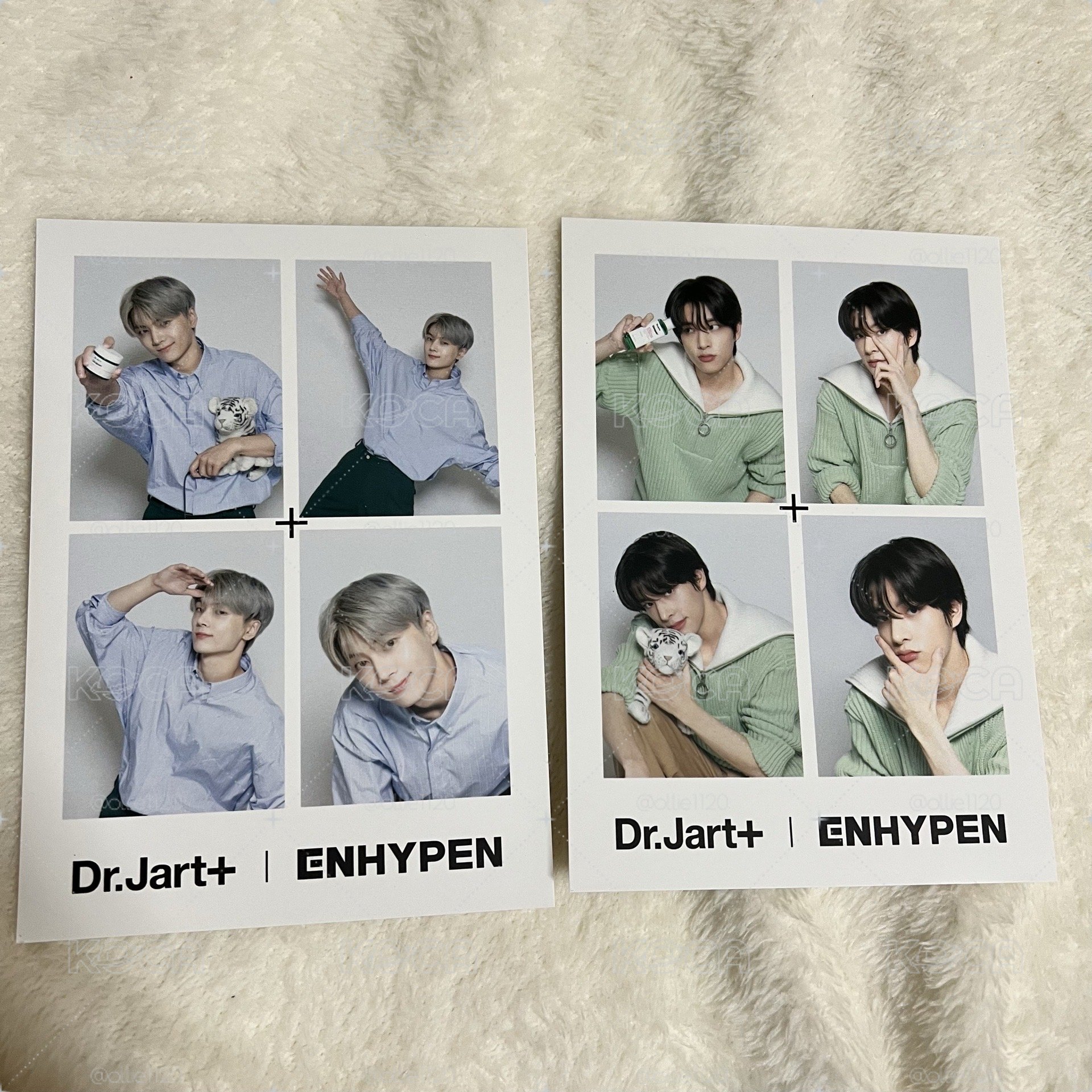 ENHYPEN Dr.Jart+四格卡