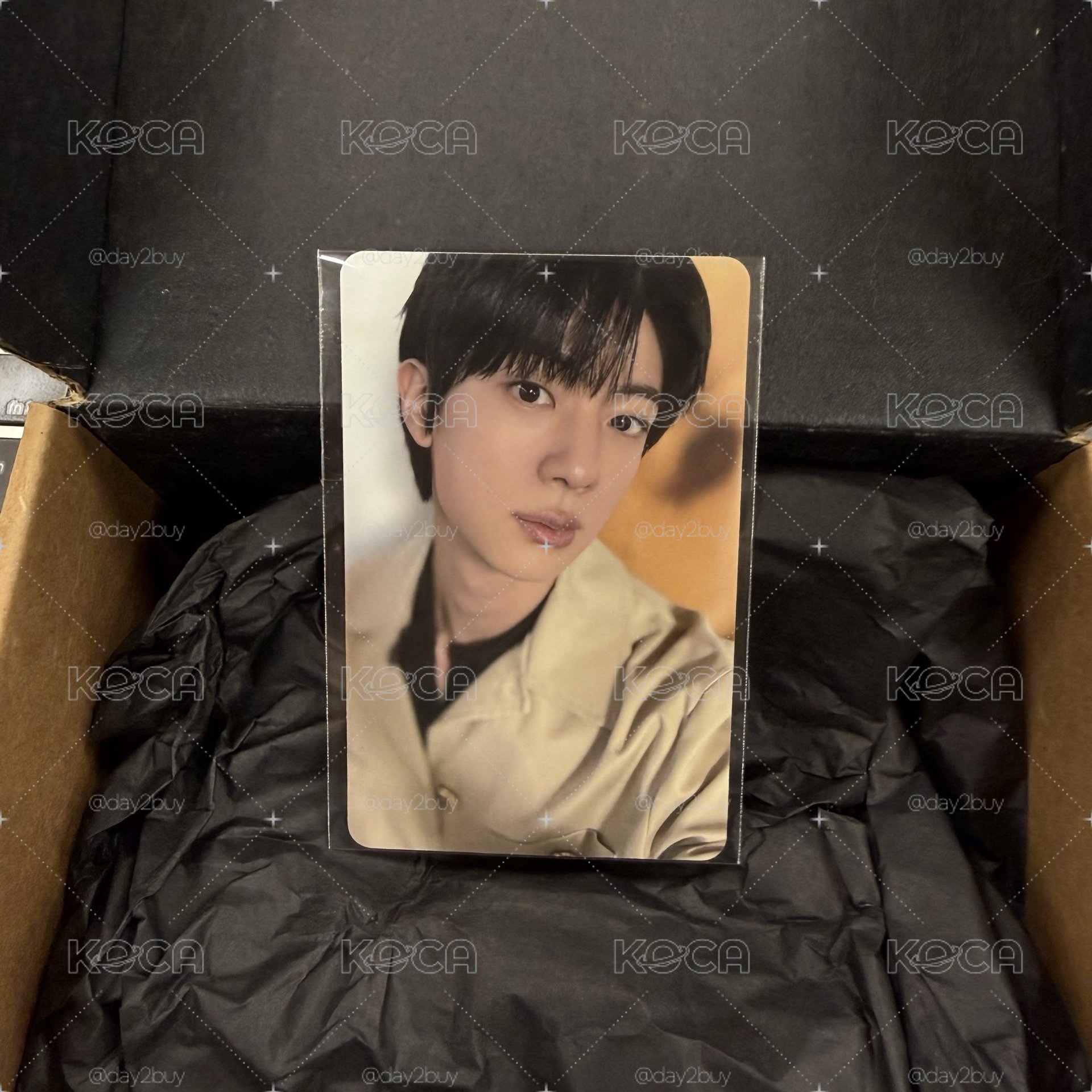 BTS JIN 阿里郎 WM卡 Withmuu 碩珍 