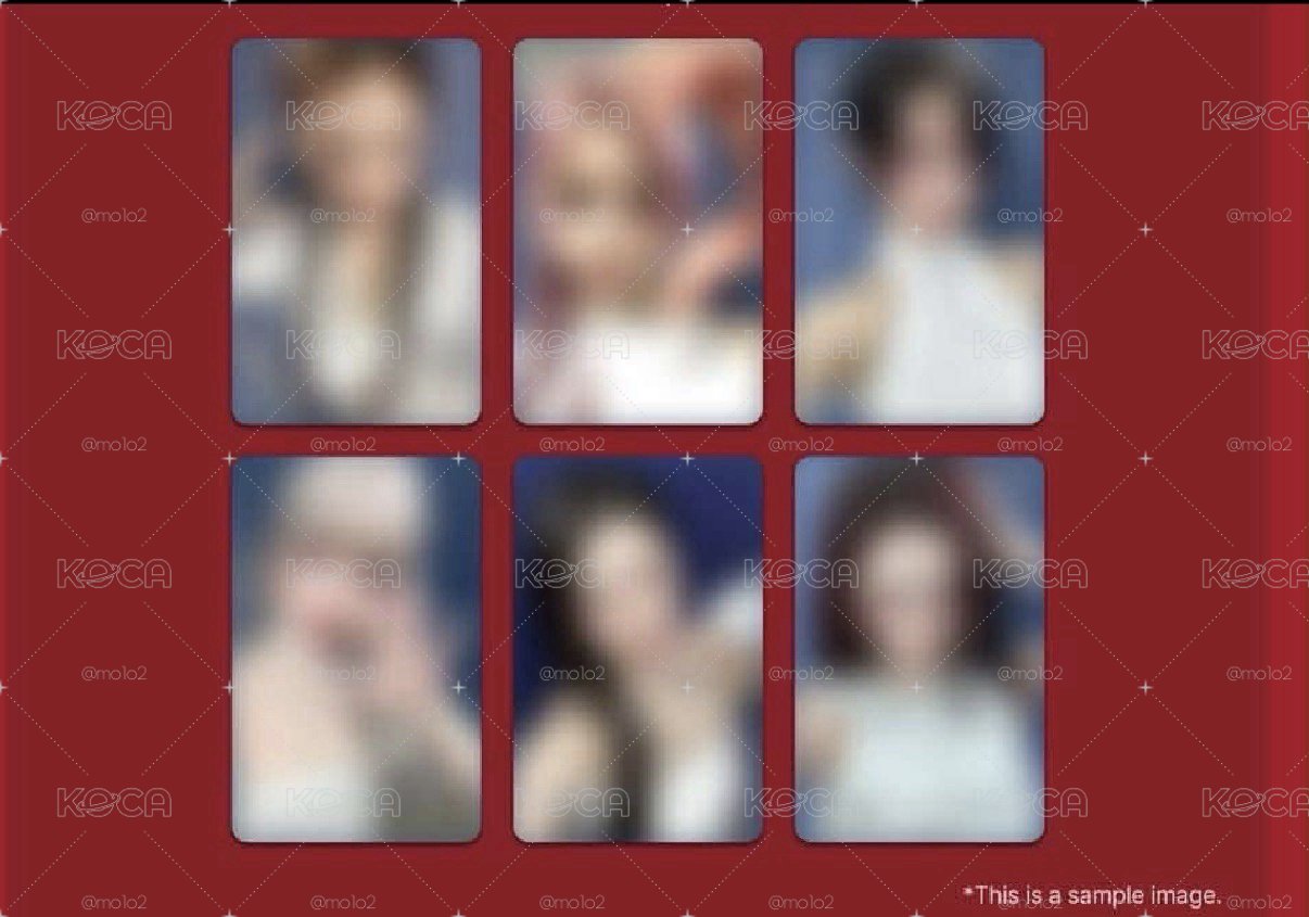 ms特典卡 一套六卡