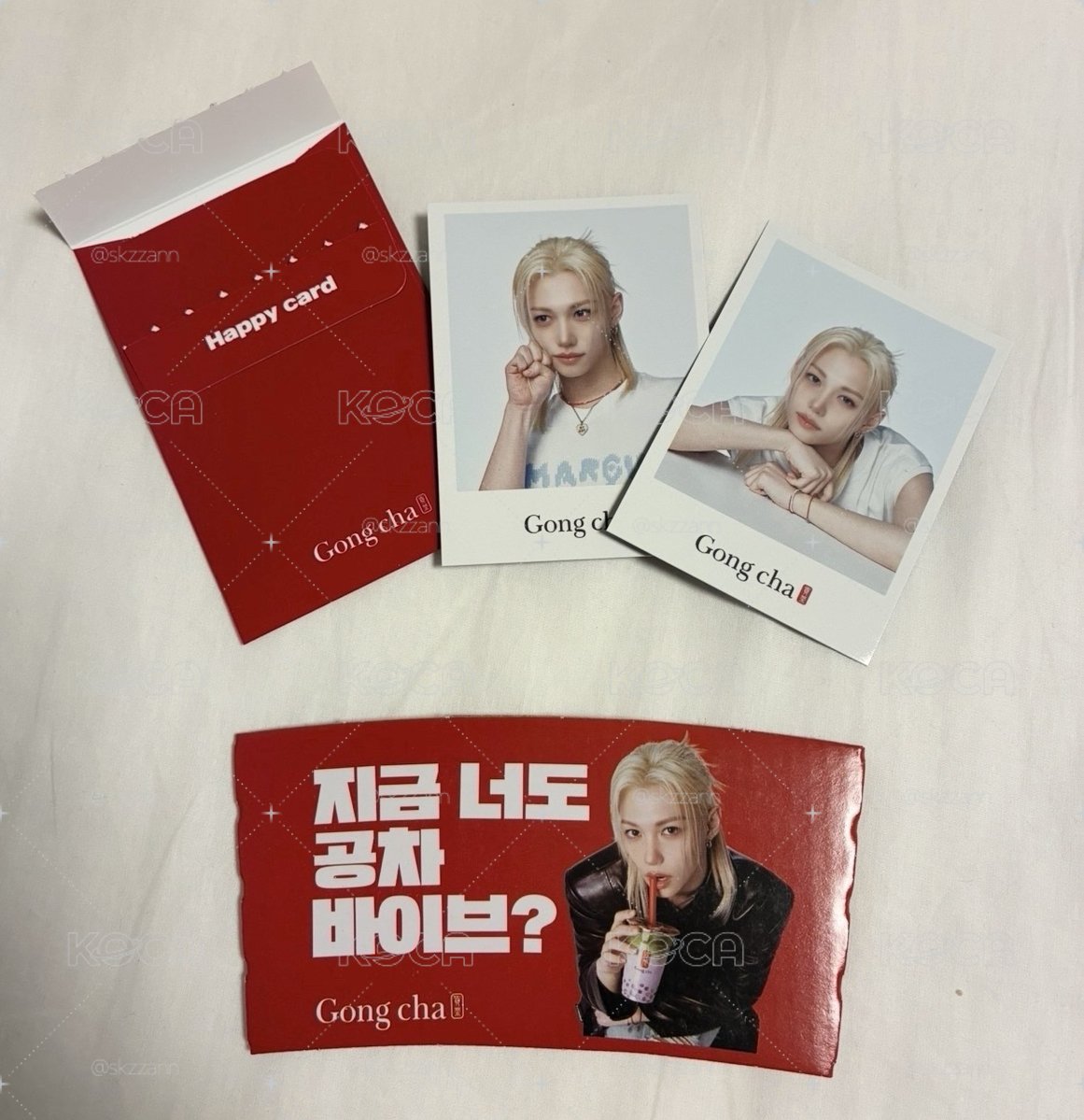 Felix貢茶小卡 附杯套