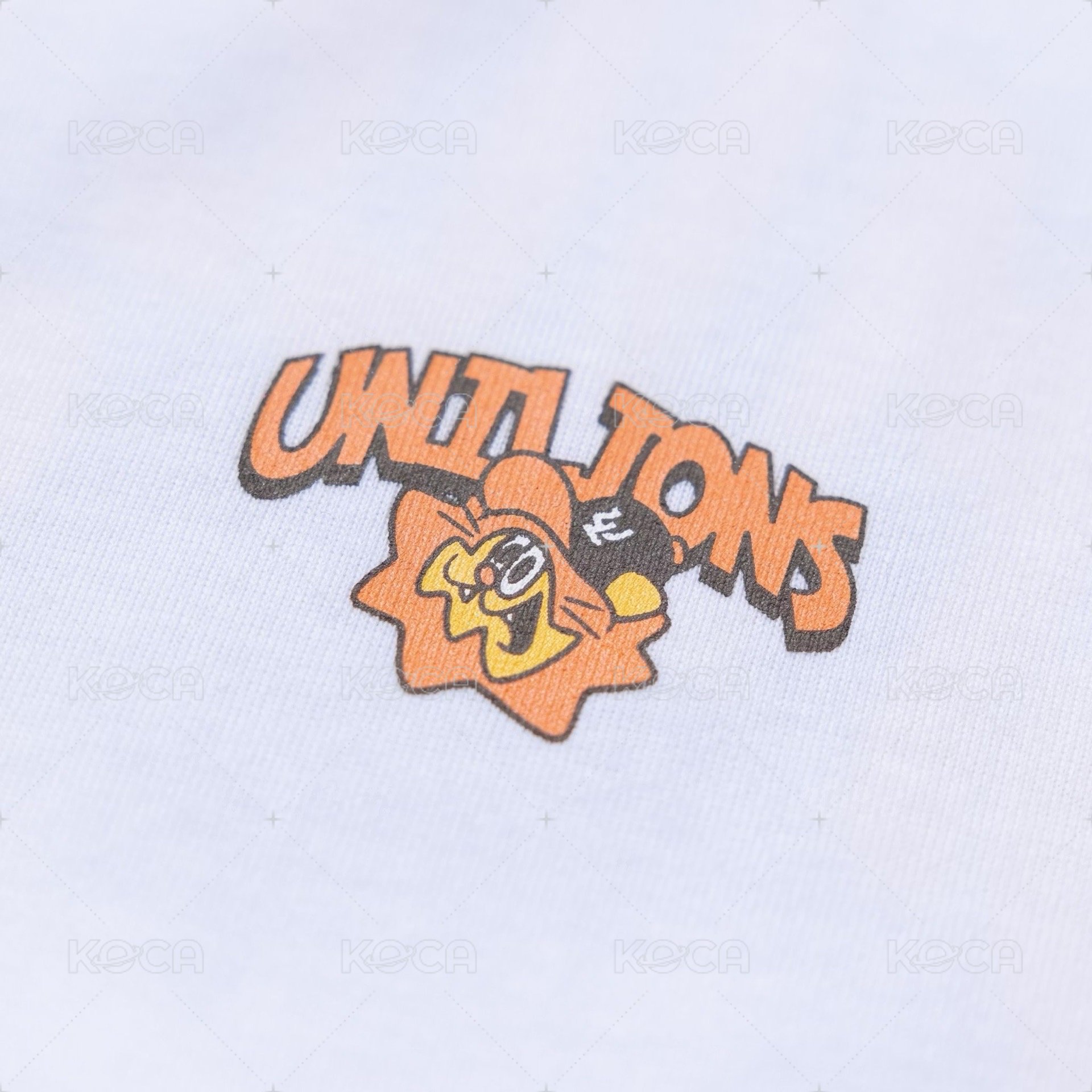 【Woden x Unilions x Yamama】 Smile Out Loud 標語Tee 白