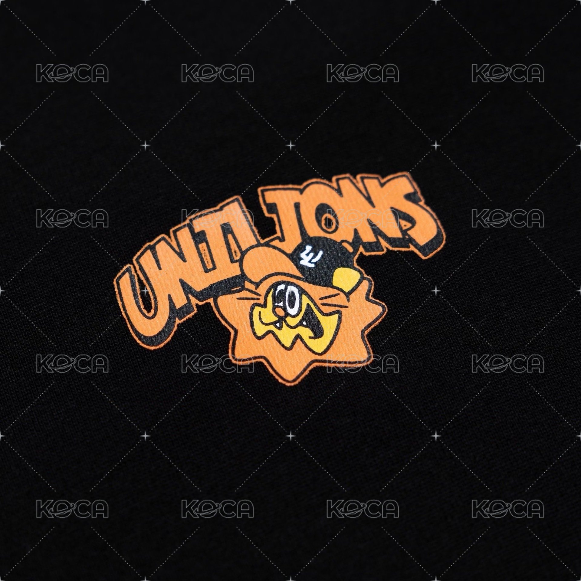 【Woden x Unilions x Yamama】 Smile Out Loud 標語Tee 黑