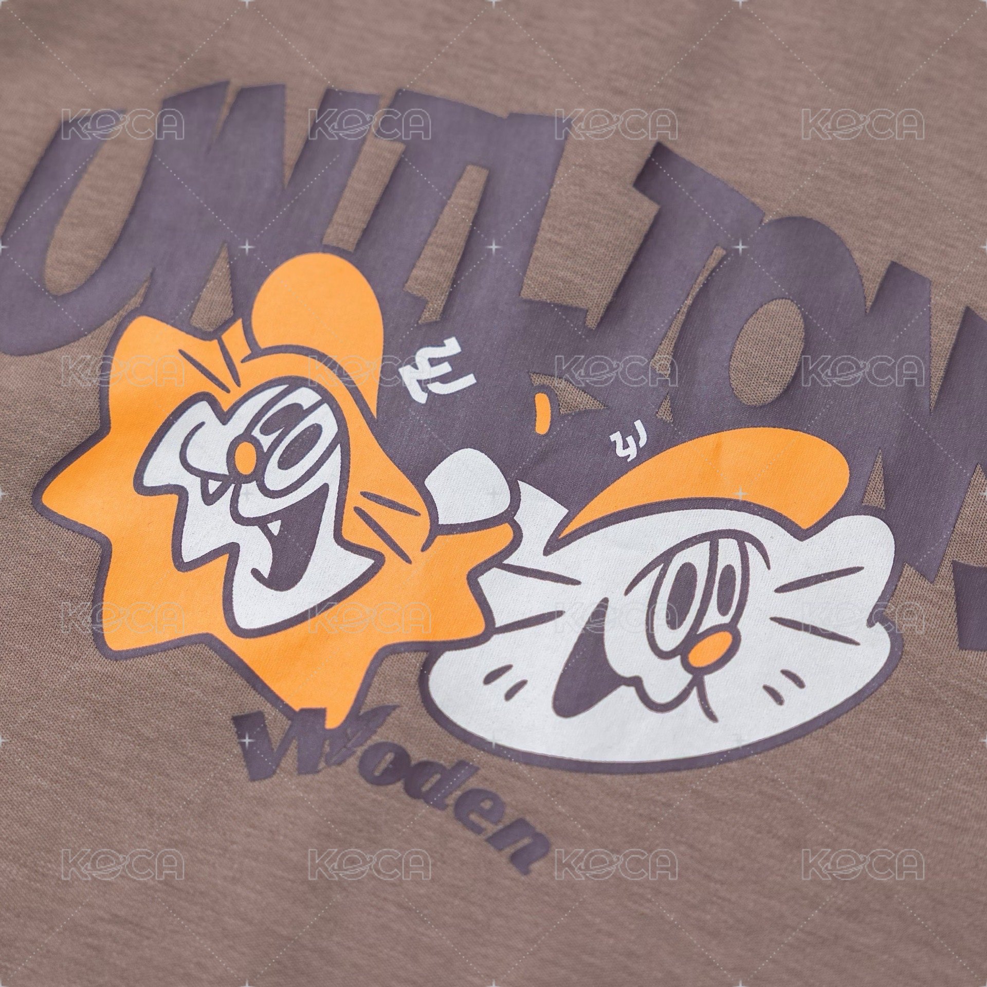 【Woden x Unilions x Yamama】 拉克蘭袖女版Tee 摩卡