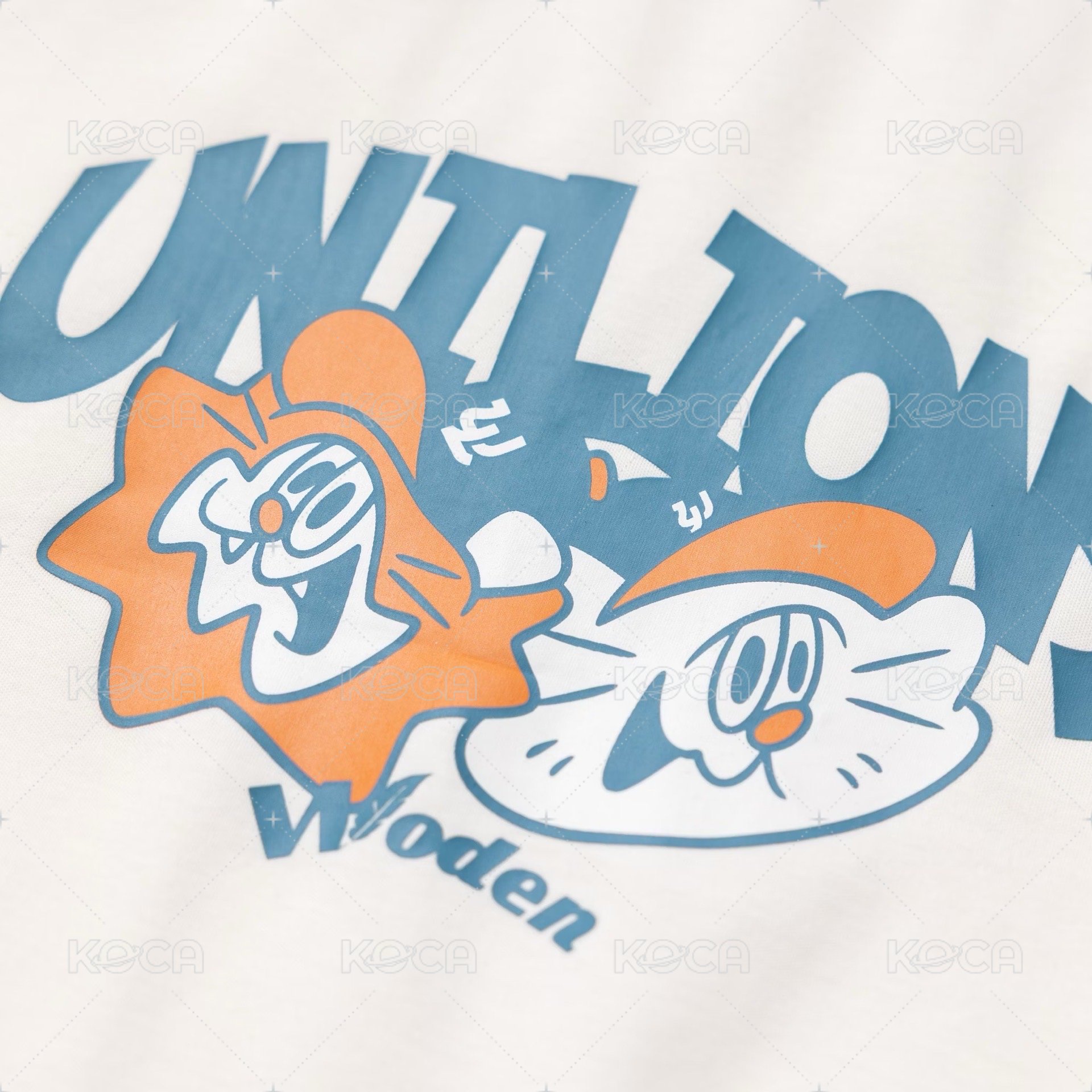 【Woden x Unilions x Yamama】 拉克蘭袖女版Tee 白綠