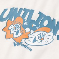 【Woden x Unilions x Yamama】 拉克蘭袖女版Tee 白綠