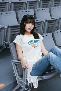 【Woden x Unilions x Yamama】 拉克蘭袖女版Tee 白綠