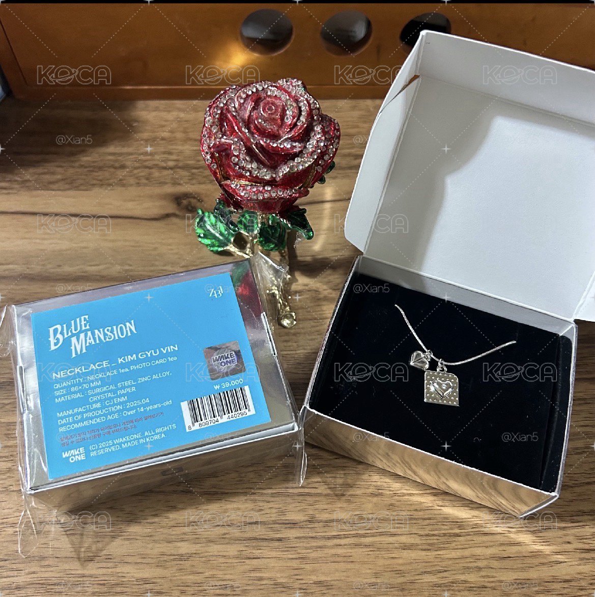 ZB1 Fancon項鍊 含奎彬卡