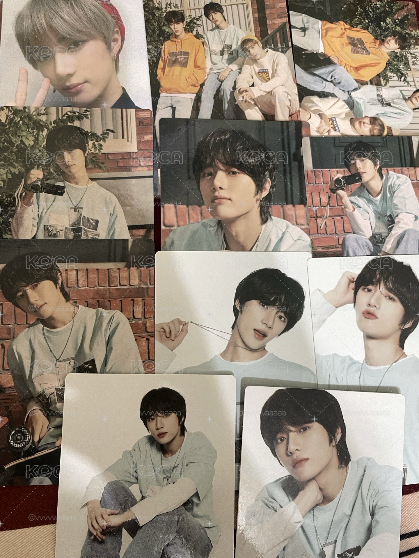 圭11張 moa棒手燈卡+22 FANLIVE 隨機卡 