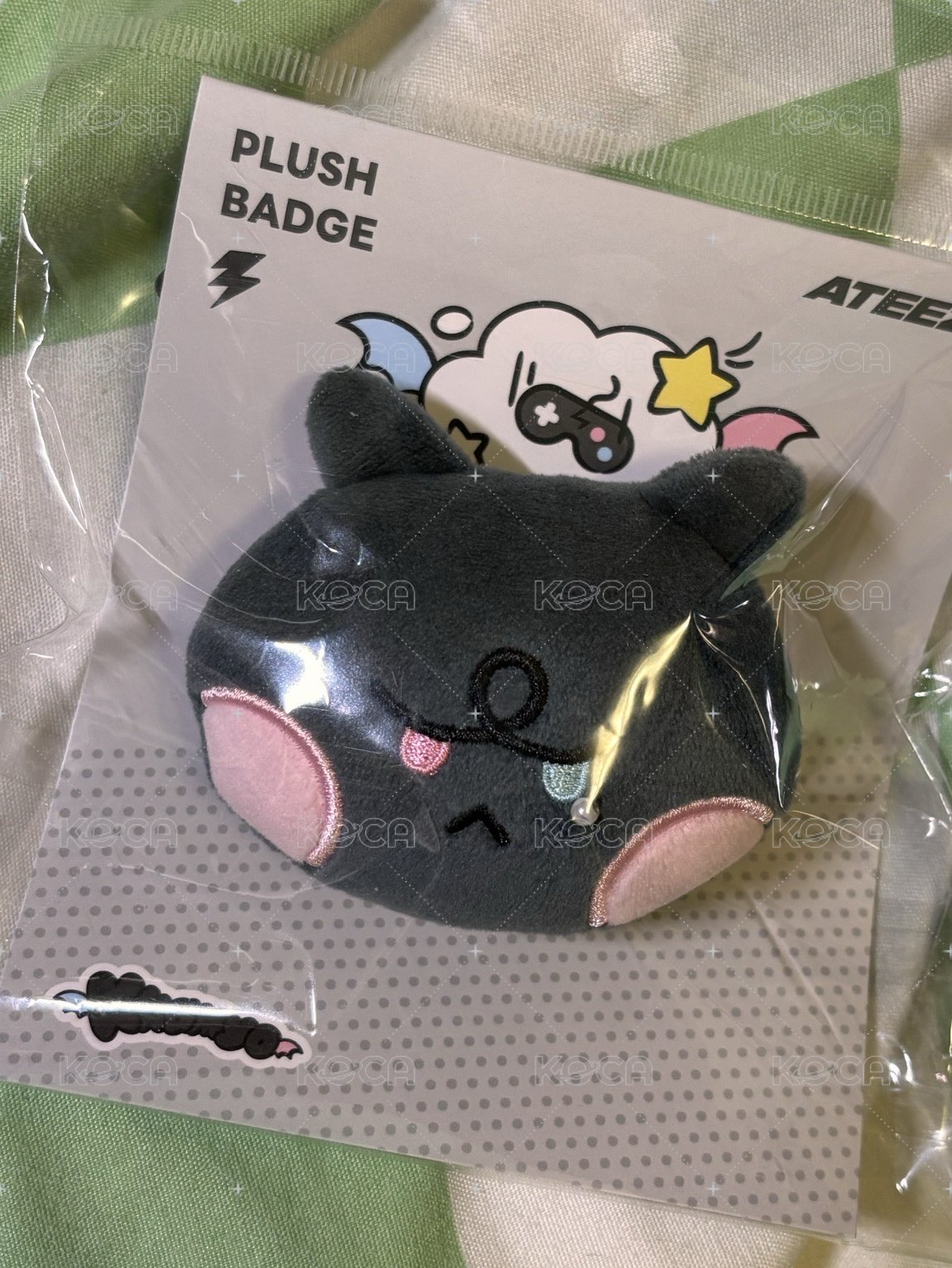 絨毛別針
