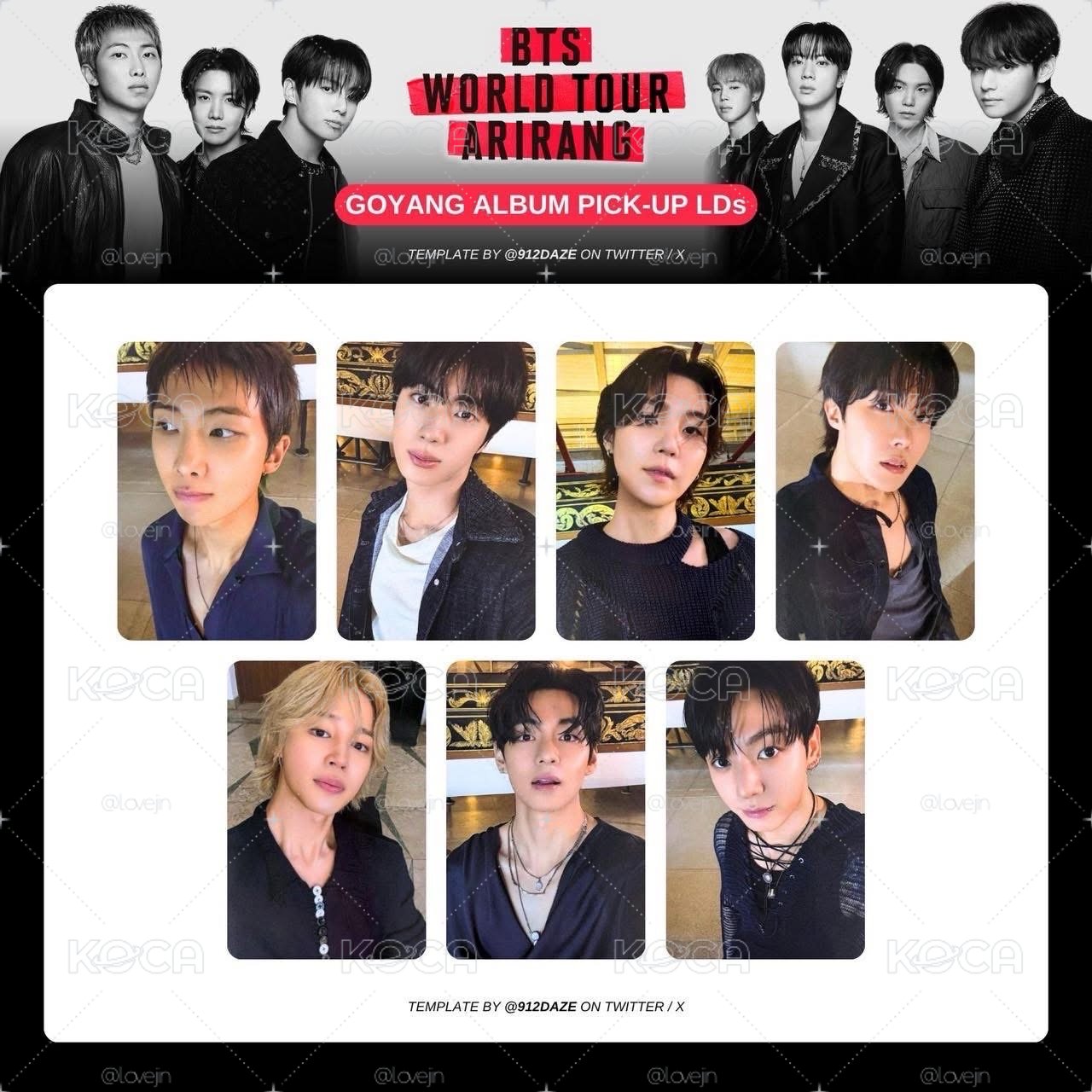 BTS ARIRANG 場限特典 pick up 