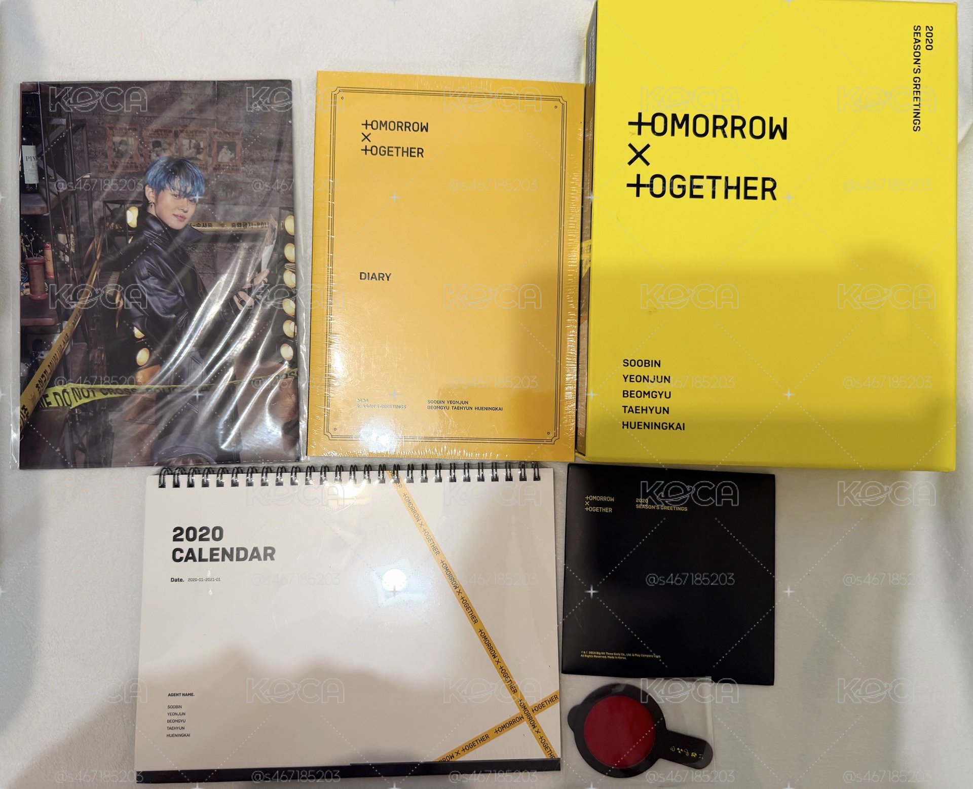 TXT 2020年曆