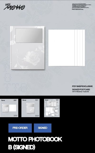 ITZY親簽版MOTTO
