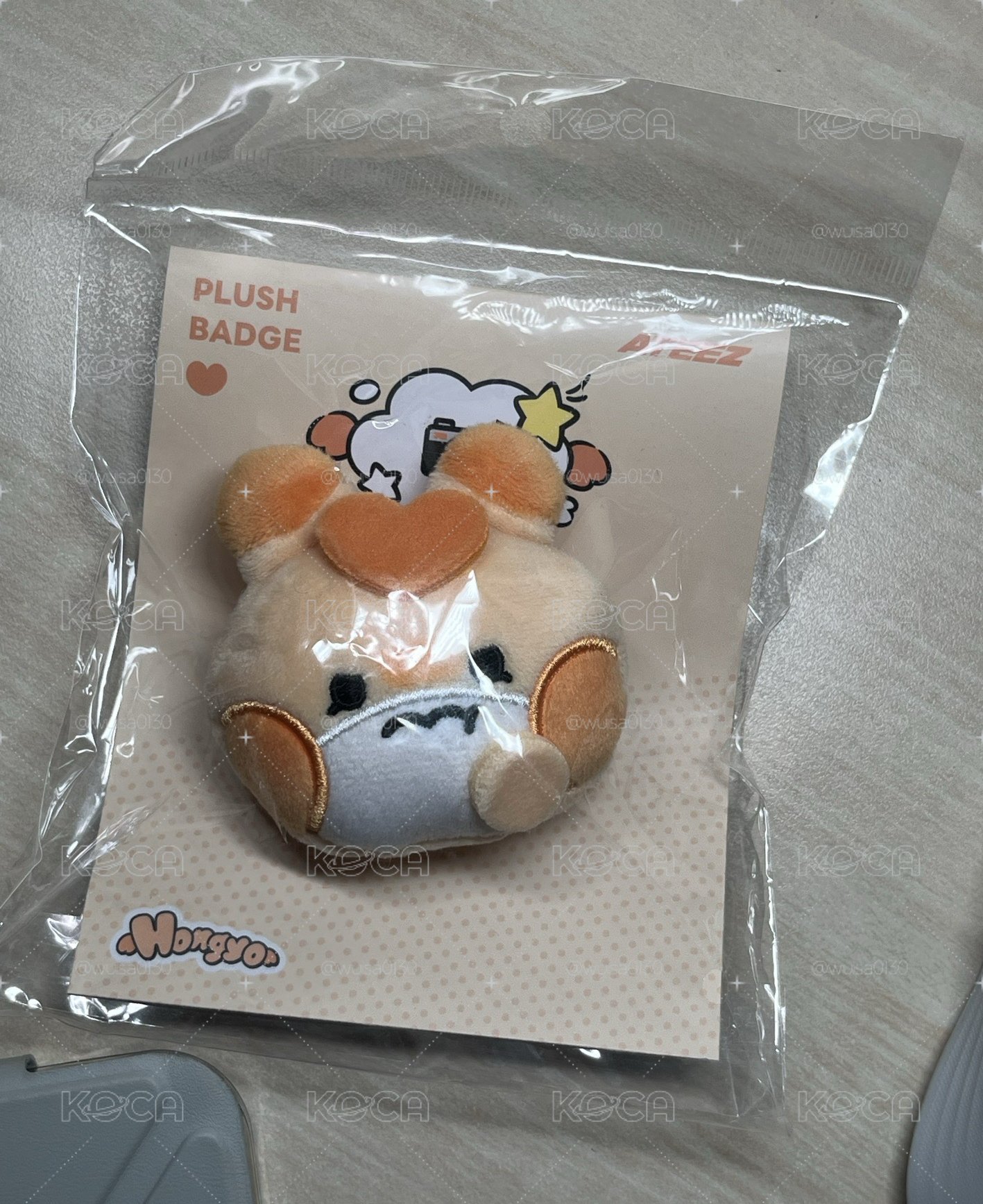 中大頭吊飾