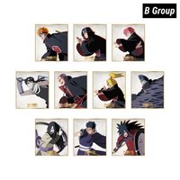 NARUTO THE GALLERY 迷你色紙 B組