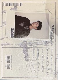 DEAD AND 明信片 訊息拍立得 Boy in chic