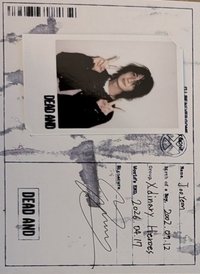 迷八 明信片 訊息拍立得 Boy in chic