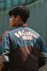 【Woden x Unilions x Yamama】復古拼接風衣外套