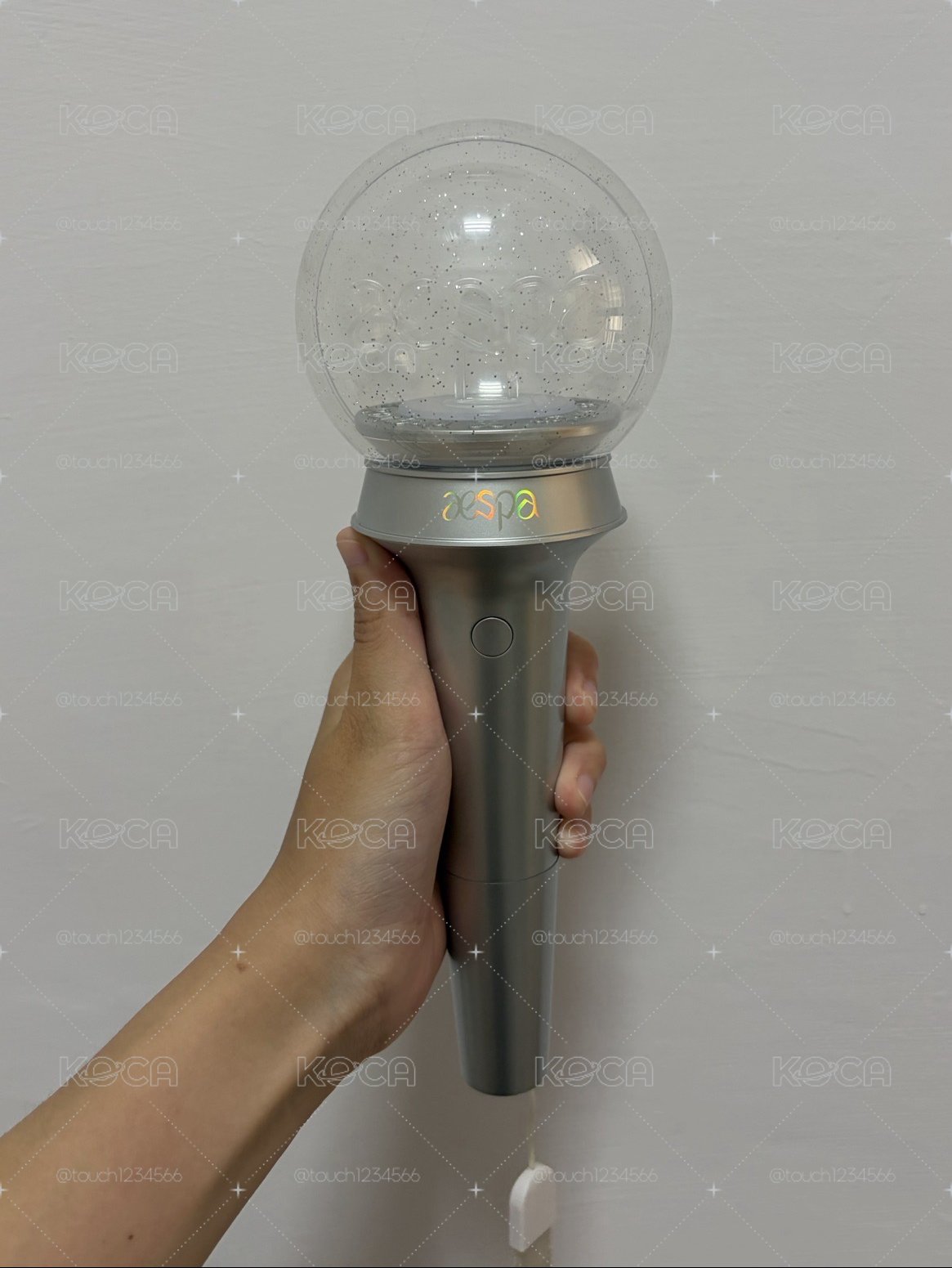 現貨｜aespa 官方一代手燈 二手 有損 有原盒