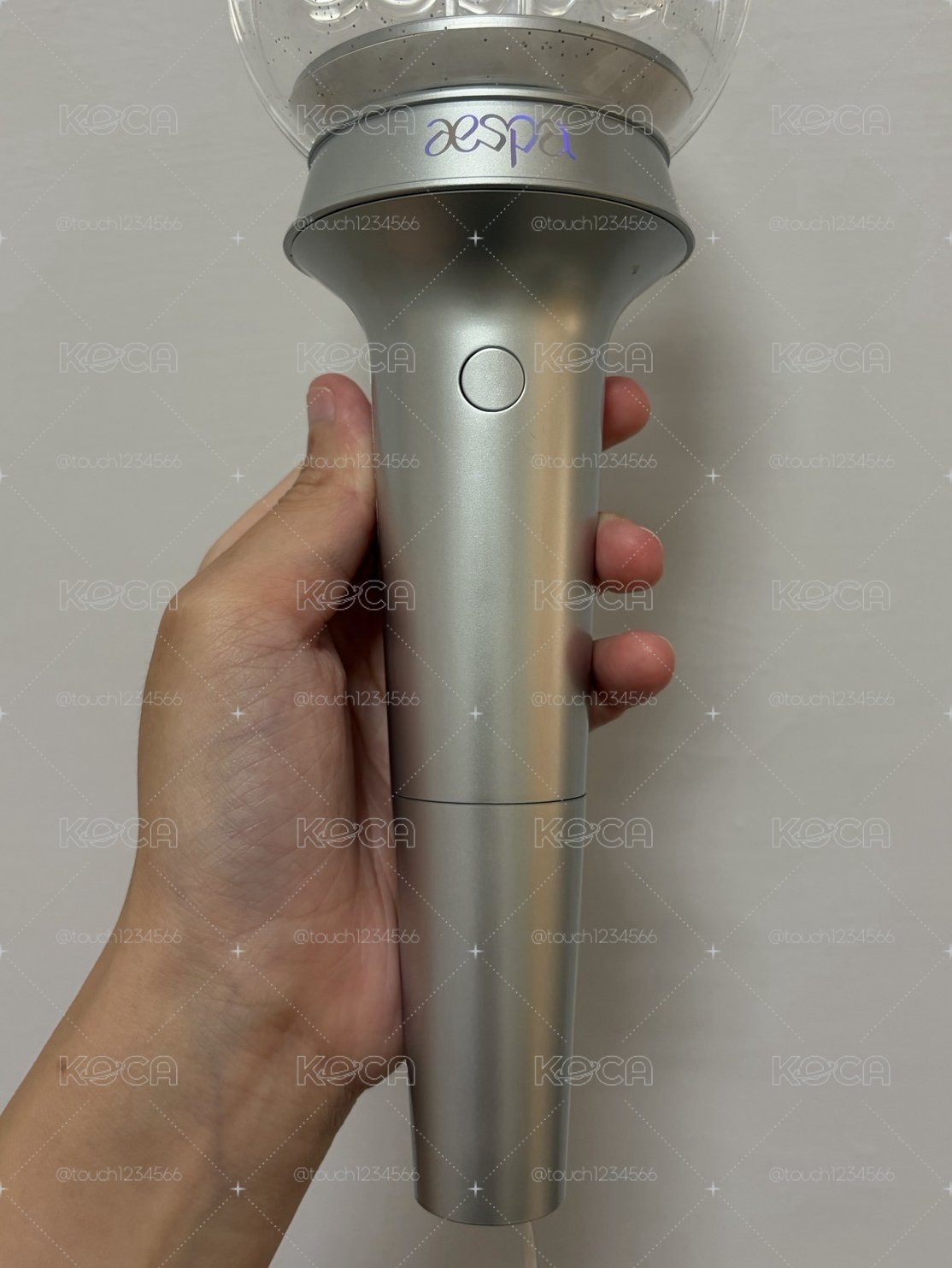 現貨｜aespa 官方一代手燈 二手 有損 有原盒
