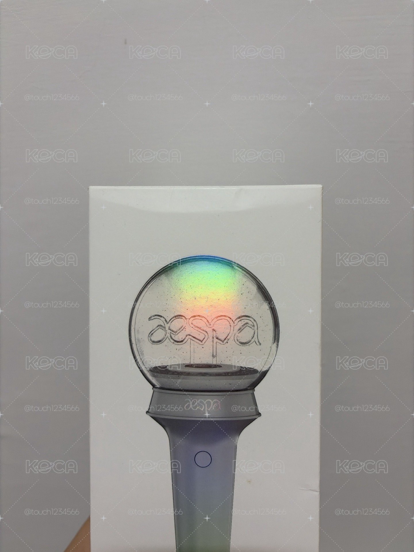 現貨｜aespa 官方一代手燈 二手 有損 有原盒