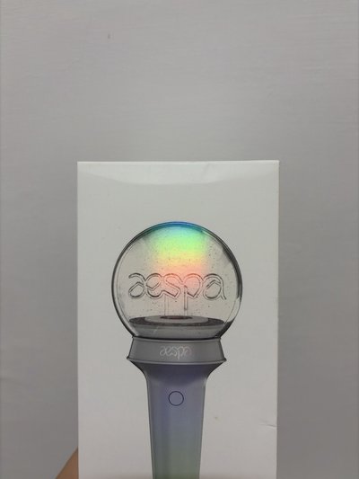 現貨｜aespa 官方一代手燈 二手 有損 有原盒