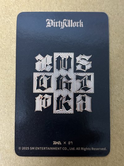 aespa Winter 冬天 Dirty Work QQ音樂 星光卡 碎片卡冬 冬-81