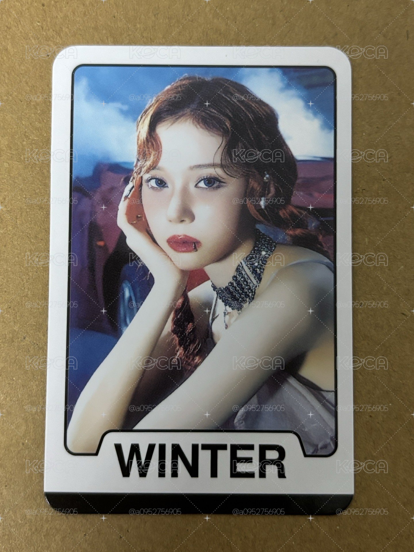 aespa Winter 冬天 Drama 隨機卡 aespa 迷四 A版 冬-48