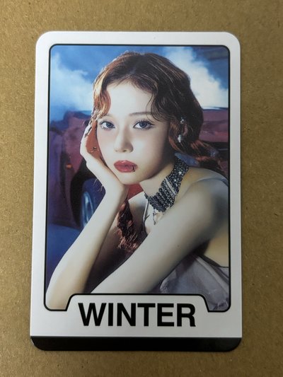 aespa Winter 冬天 Drama 隨機卡 aespa 迷四 A版 冬-84