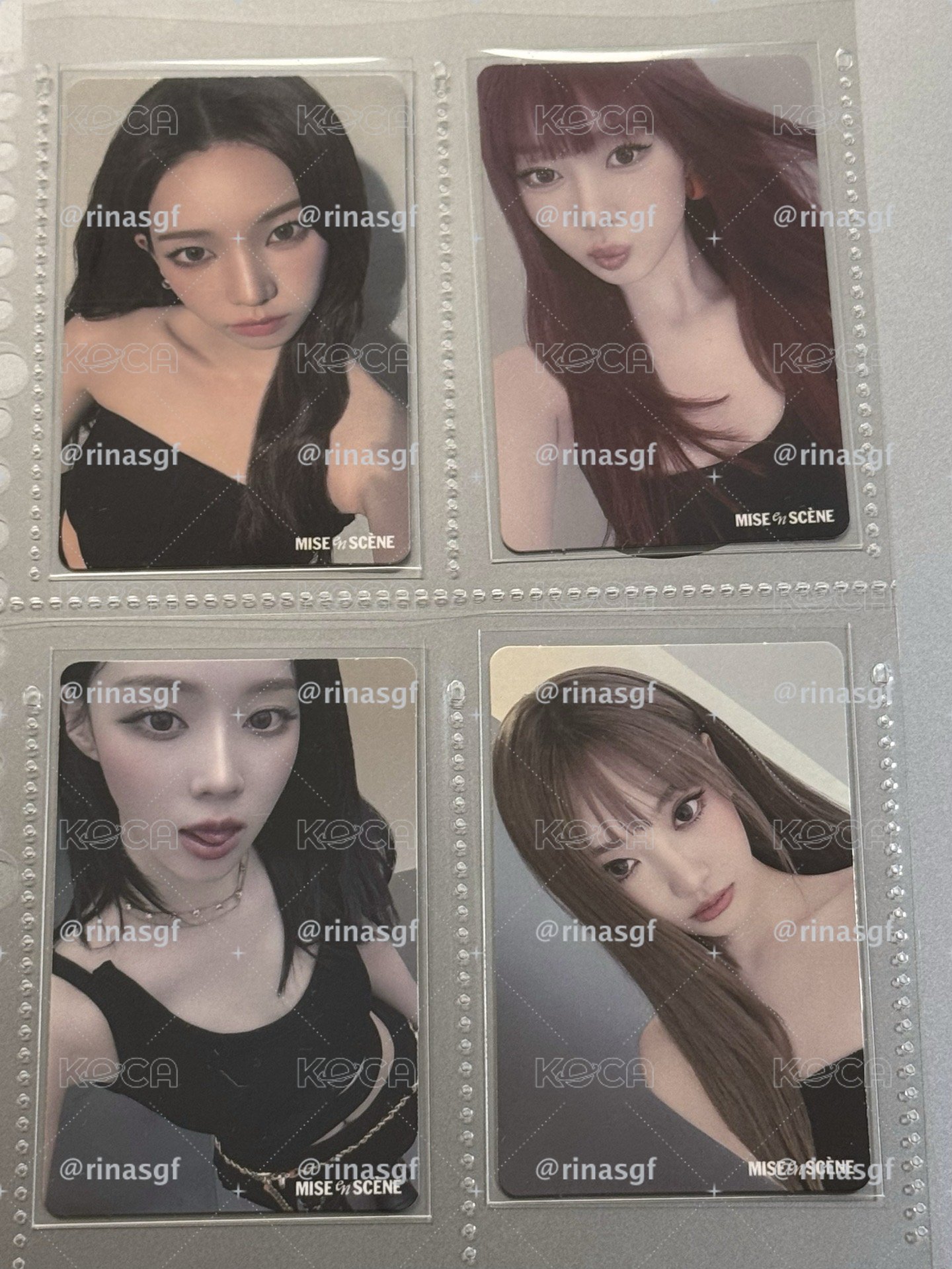 媚尚萱4.0 代言卡 一套