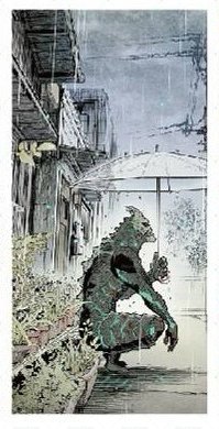 💀怪獸8號 冷燙書籤卡1張