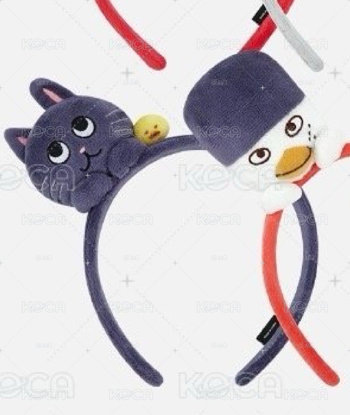 兔喵鴨髮箍
