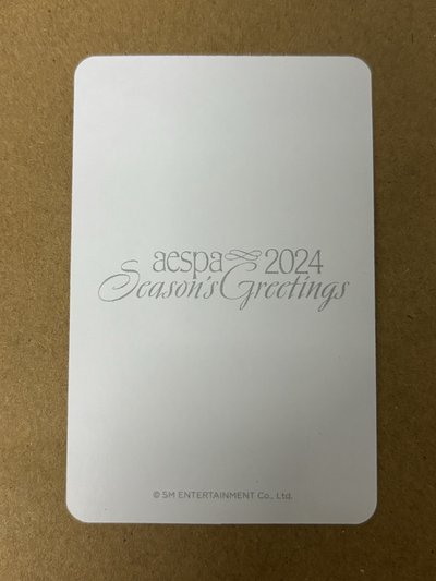 （瑕）aespa Karina 柚子 24年曆 隨機卡 後續 A柚 柚-146