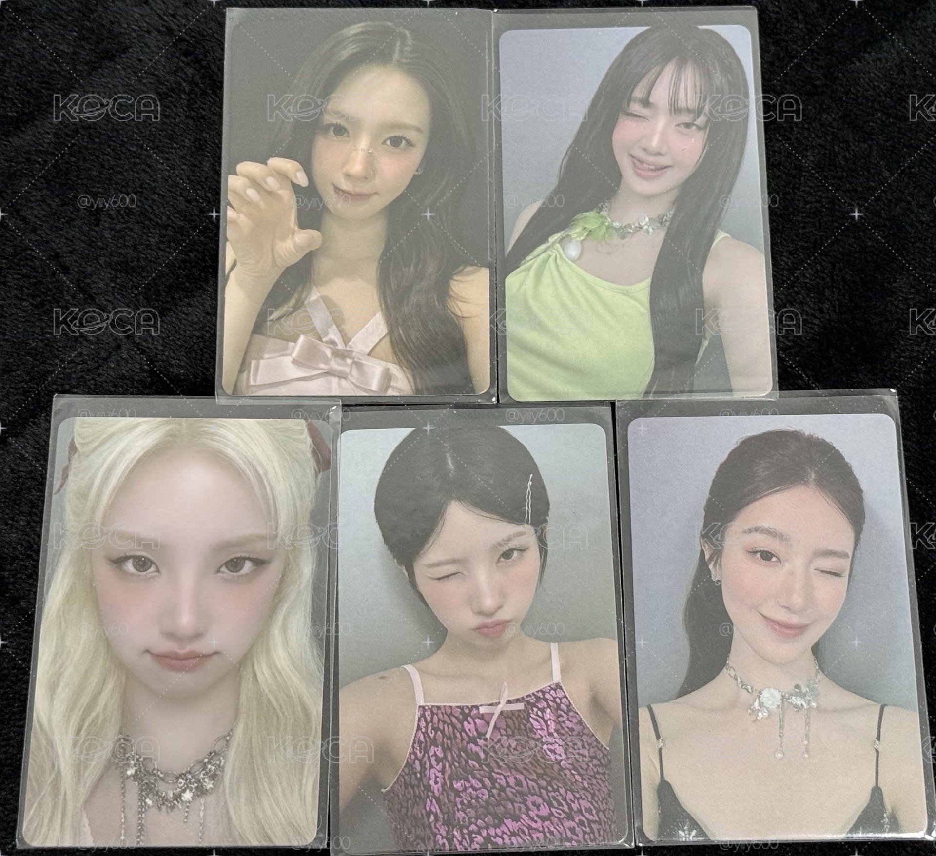 i-dle 韓服娃娃小卡一套