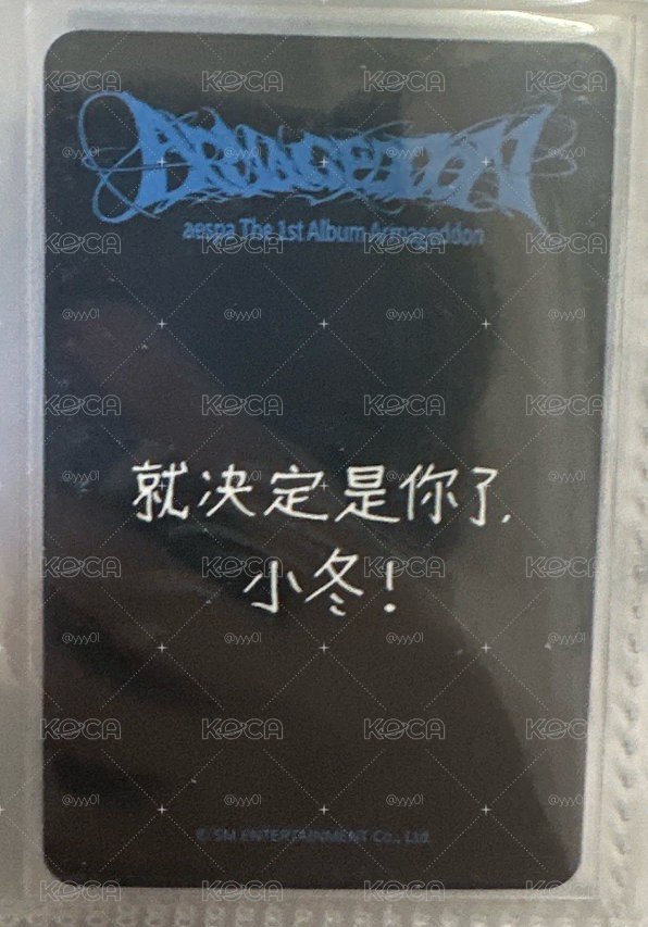 winter中背 正規一 sr 簽售卡 星河簽售2.0冬