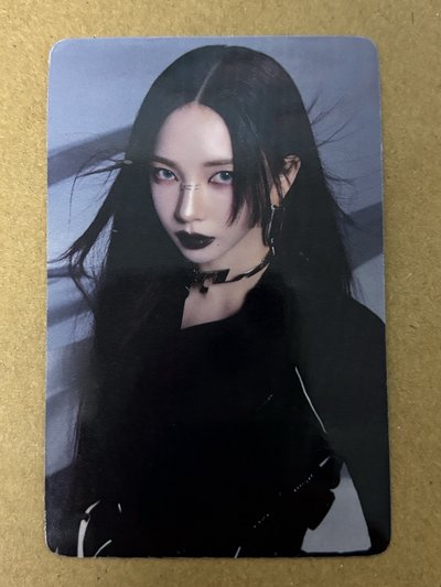 （瑕）aespa Karina 柚子 Whiplash 周邊卡 上海快閃插卡立牌柚 柚-159