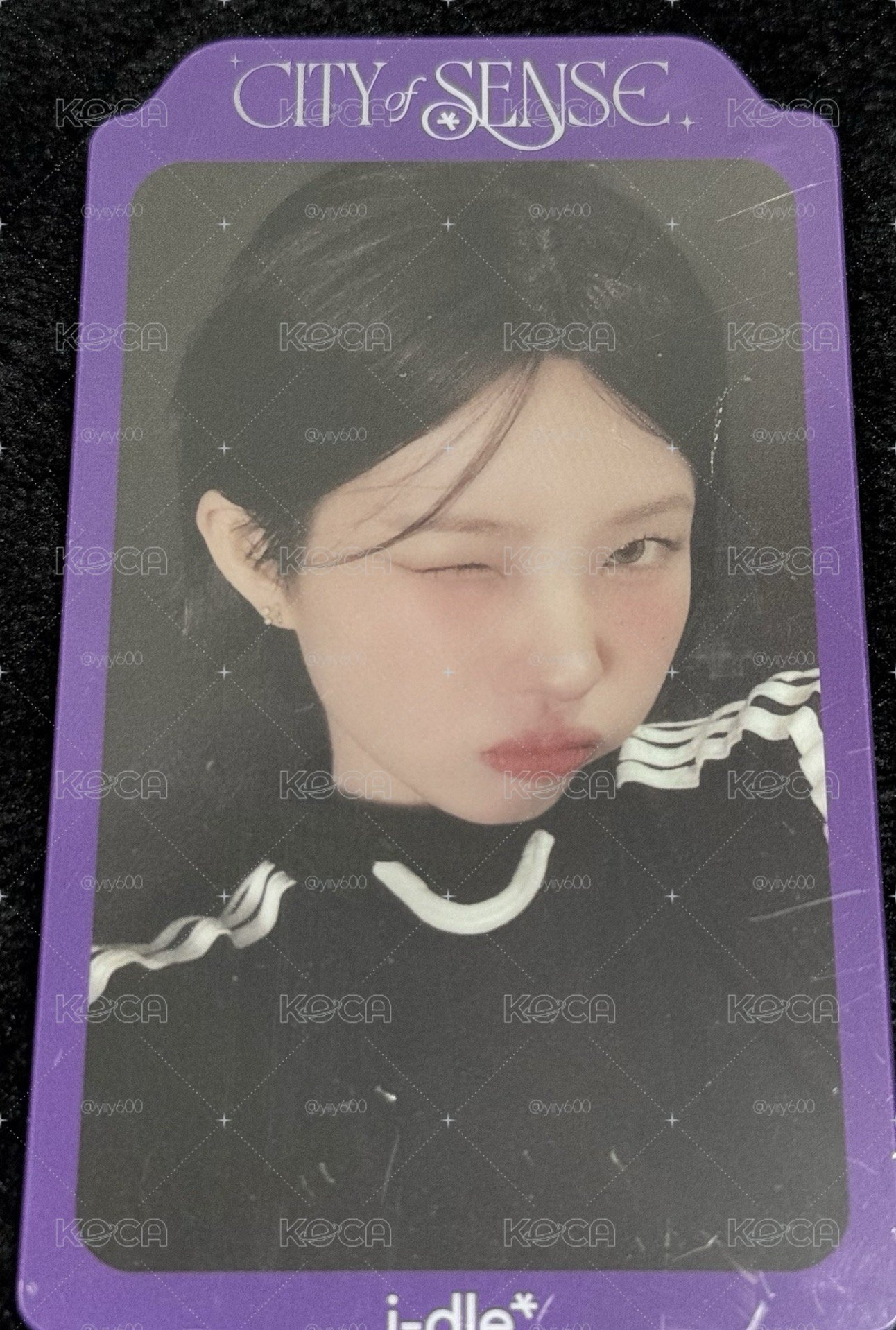 i-dle 展覽 小娟磁鐵