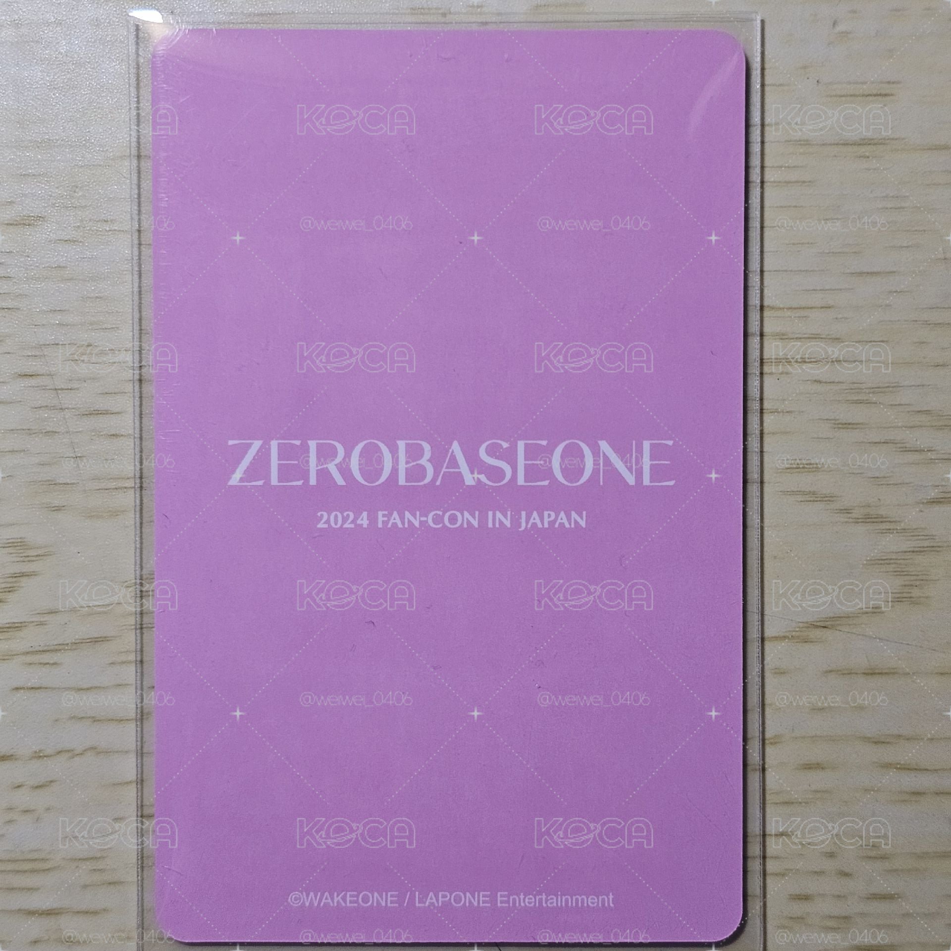 2024 Japan Fan con 隨機卡 來修