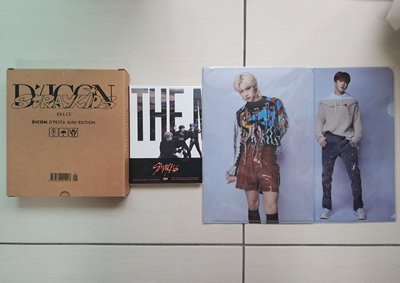 DICON D'FESTA 十周年小寫真+THE MOVIE+資料夾 Changbin Felix 徐彰彬 李龍馥