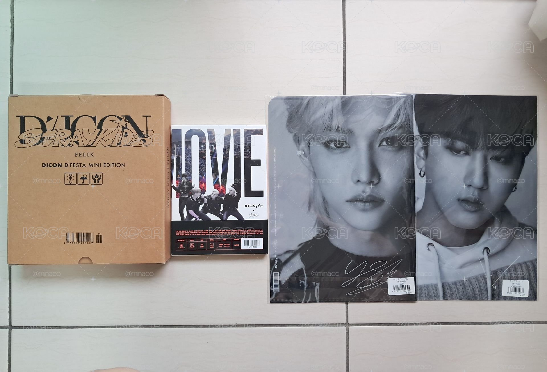 DICON D'FESTA 十周年小寫真+THE MOVIE+資料夾 Changbin Felix 徐彰彬 李龍馥