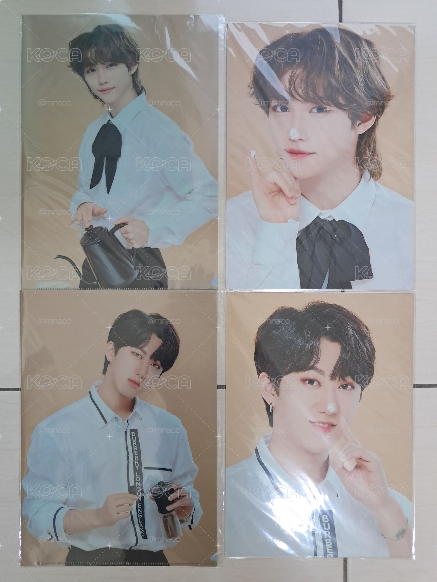 Stray Kids café 墊板+資料夾