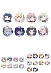 非細閃/碎閃 ぷちセカ 缶バッジコレクション