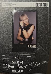 DEAD AND 明信片 訊息拍立得 Hero